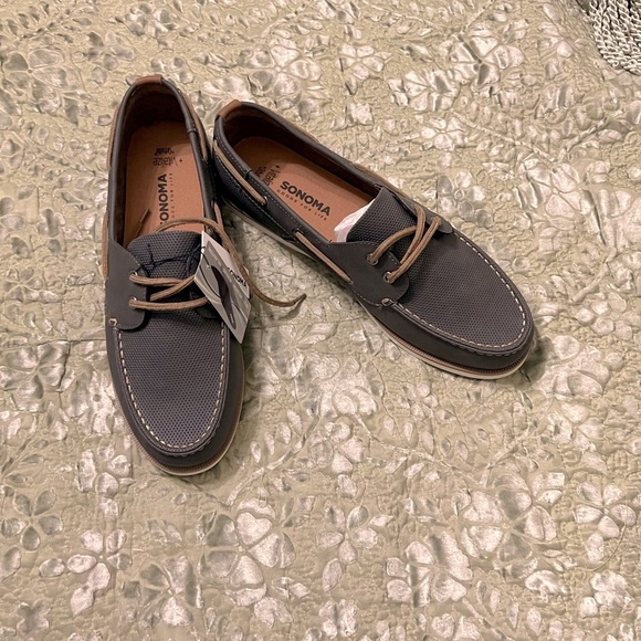 Sonoma NWT Gray Men Loafer Shoes - Picture 5 of 5